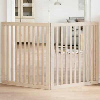 vidaXL barrière pour chien Bois