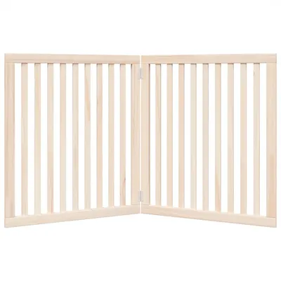 vidaXL barrière pour chien Bois