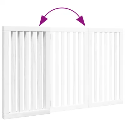 vidaXL barrière pour chien Bois