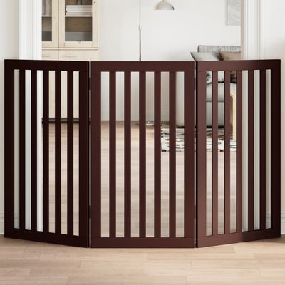 vidaXL barrière pour chien Bois