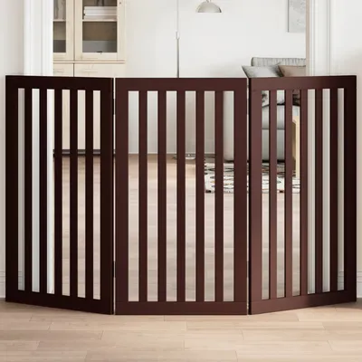 vidaXL barrière pour chien Bois