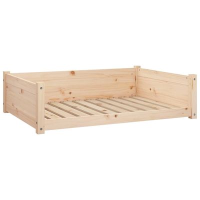 vidaXL lit pour chien Bois de pin