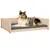 vidaXL lit pour chien Bois de pin