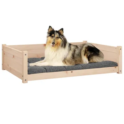 vidaXL lit pour chien Bois de pin