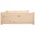 vidaXL lit pour chien Bois de pin