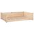 vidaXL lit pour chien Bois de pin