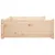vidaXL lit pour chien Bois de pin