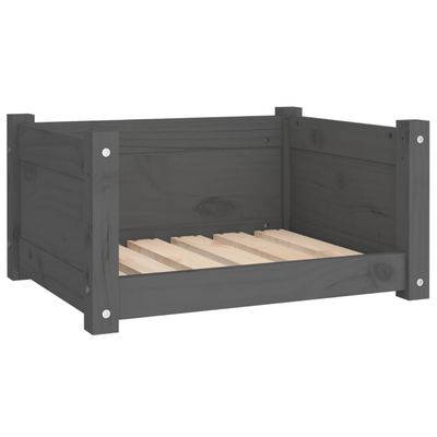 vidaXL lit pour chien Bois de pin