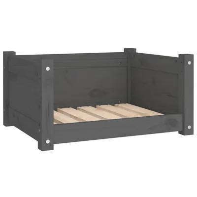 vidaXL lit pour chien Bois de pin