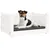 vidaXL lit pour chien Bois de pin