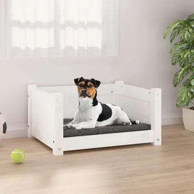 vidaXL lit pour chien Bois de pin