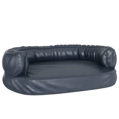 vidaXL lit pour chien Faux cuir