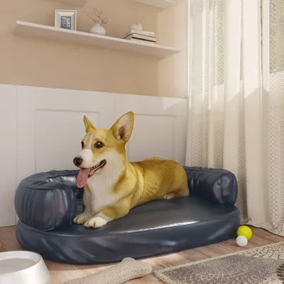 vidaXL lit pour chien Cuir artificiel vidaXL lit pour chien Cuir artificiel