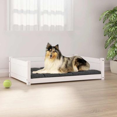 vidaXL lit pour chien Bois de pin massif