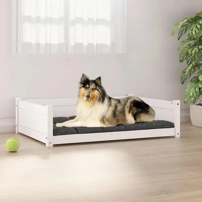 vidaXL lit pour chien Bois de pin vidaXL lit pour chien Bois de pin