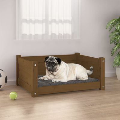 vidaXL lit pour chien Bois de pin