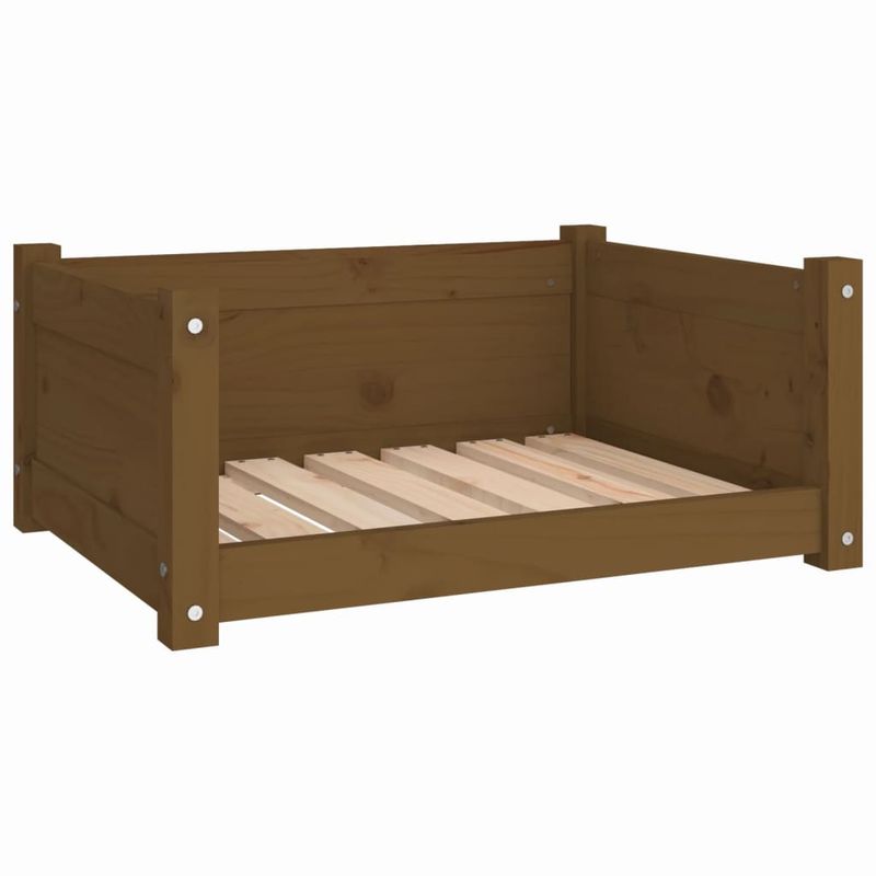 vidaXL lit pour chien Bois de pin