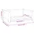 vidaXL lit pour chien Bois de pin