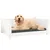 vidaXL lit pour chien Bois de pin