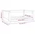 vidaXL lit pour chien Bois de pin