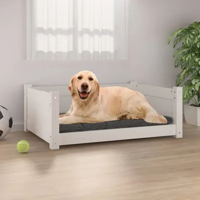 vidaXL lit pour chien Bois de pin