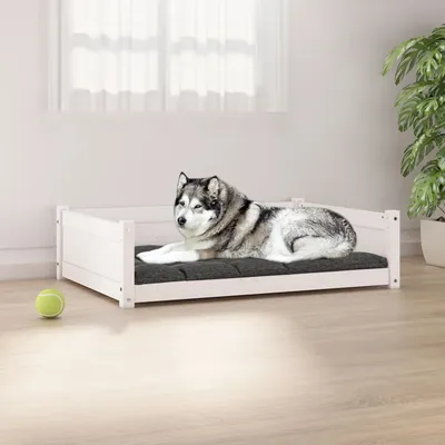 vidaXL lit pour chien Bois de pin vidaXL lit pour chien Bois de pin