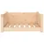 vidaXL lit pour chien Bois de pin vidaXL lit pour chien Bois de pin
