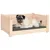 vidaXL lit pour chien Bois de pin vidaXL lit pour chien Bois de pin