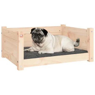 vidaXL lit pour chien Bois de pin vidaXL lit pour chien Bois de pin
