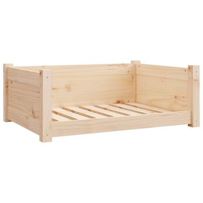 vidaXL lit pour chien Bois de pin