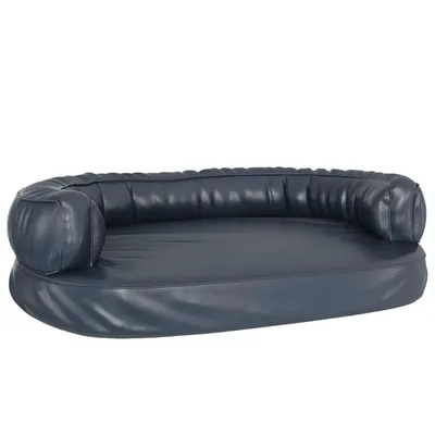 vidaXL lit pour chien Faux cuir
