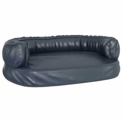 vidaXL lit pour chien Faux cuir