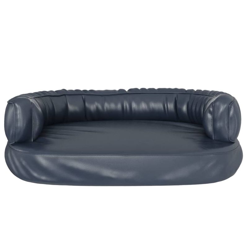 vidaXL lit pour chien Cuir artificiel