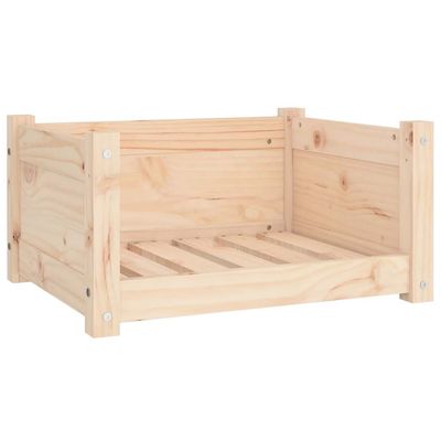 vidaXL lit pour chien Bois de pin massif
