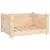 vidaXL lit pour chien Bois de pin massif vidaXL lit pour chien Bois de pin massif