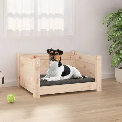 vidaXL lit pour chien Bois de pin