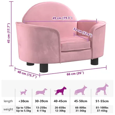 vidaXL lit pour chien Velours vidaXL lit pour chien Velours