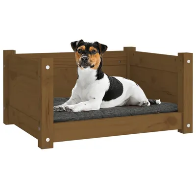 vidaXL lit pour chien Bois de pin vidaXL lit pour chien Bois de pin
