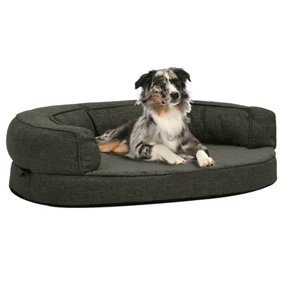 vidaXL matelas de lit pour chien Tissu