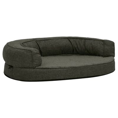 vidaXL matelas de lit pour chien Tissu