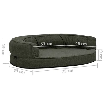 vidaXL matelas de lit pour chien Tissu vidaXL matelas de lit pour chien Tissu