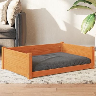 vidaXL lit pour chien Bois de pin massif