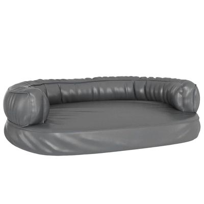 vidaXL lit pour chien Cuir artificiel