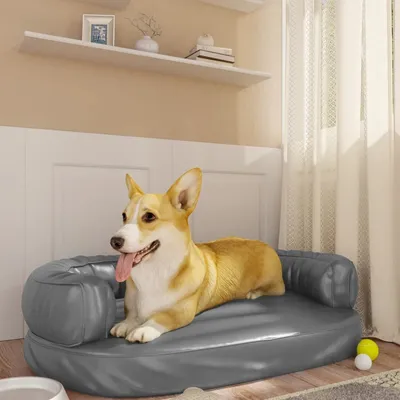 vidaXL lit pour chien Cuir artificiel vidaXL lit pour chien Cuir artificiel
