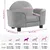 vidaXL lit pour chien Velours vidaXL lit pour chien Velours