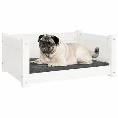 vidaXL lit pour chien Bois de pin vidaXL lit pour chien Bois de pin