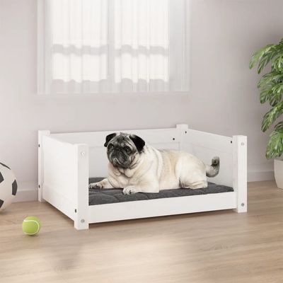 vidaXL lit pour chien Bois de pin massif