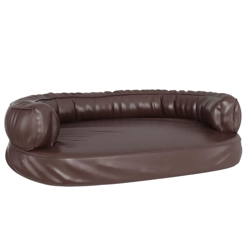 vidaXL lit pour chien Cuir artificiel