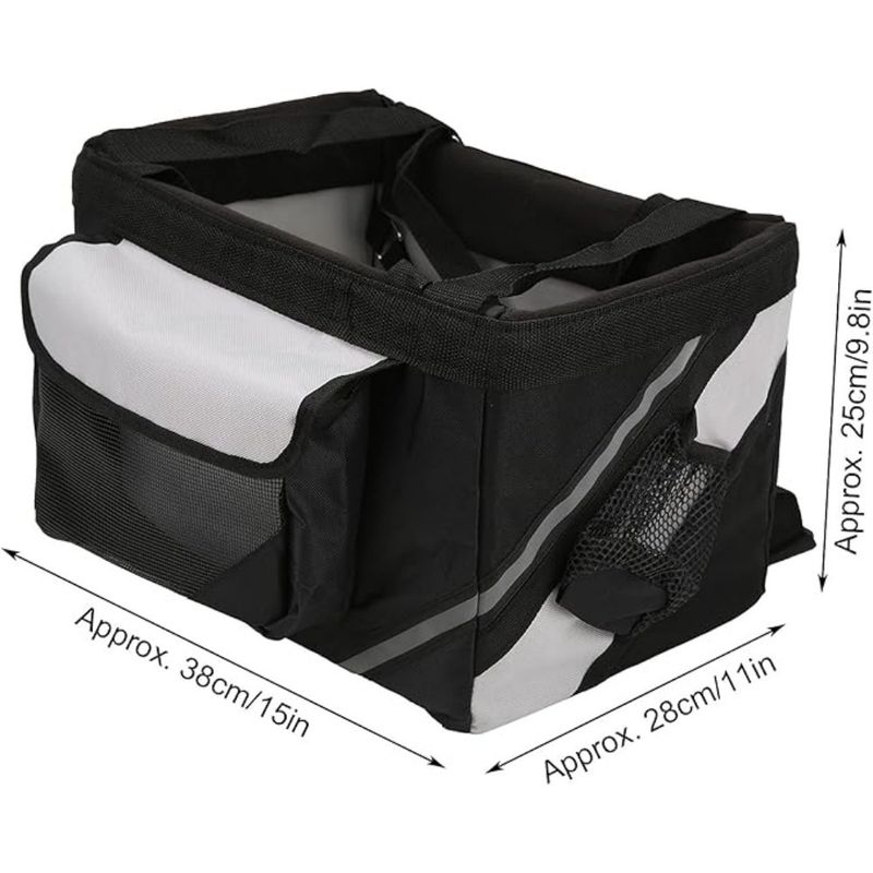 ZooVenture Transporteur Panier Vélo Détachable Pour Chien