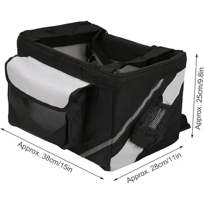 ZooVenture Transporteur Panier Vélo Détachable Pour Chien